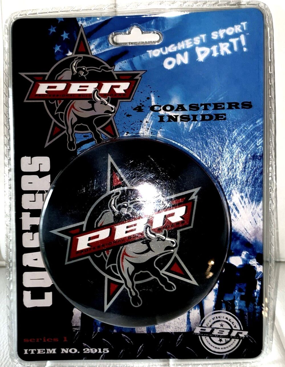 PBR - Professional Bull Riders - Coasters in Collector's Tin by Rix